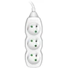 TRACER TRALIS44614 Prailginimo laidas PowerCord 3m 3 lizdai baltas