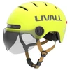 Livall Livall L23 miesto šalmas su SOS kritimo jutikliu ir LED (L23-L-WHT)