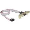 Gembird Lizdas, kaištis DB9M korpusui - COM 9PIN