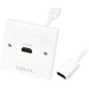 AV adapteris LogiLink HDMI - HDMI balta (AH0014)