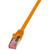 LOGILINK CQ3048S LOGILINK -Komutacinis kabelis Cat.6 S/FTP PIMF PrimeLine oranžinis 1,5m