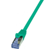LogiLink kat.6a S/FTP 7.5m žalia