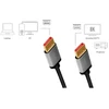 LogiLink DisplayPort 1.4 M/M 1.0m juoda-pilka