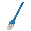 LOGILINK CP2046U LOGILINK – Patchcord Cat.6 U/UTP EconLine 1,50 m mėlyna