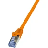 LOGILINK CQ3018S LOGILINK -Komutacinis kabelis Cat.6 S/FTP PIMF PrimeLine oranžinis 0,25m