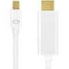 LOGILINK CV0122 LOGILINK - Mini DisplayPort prie HDMI, 4K, baltas, 1m