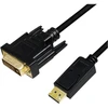 LOGILINK CV0132 LOGILINK - DisplayPort į DVI laidas, juodas, 3m