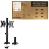 LOGILINK BP0109 Dvipusis monitoriaus laikiklis, 17-32 colių plieno dvipusis