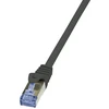 LOGILINK CQ3033S LOGILINK – Patchcord Cat.6A 10G S/FTP PIMF PrimeLine 1m Juodas