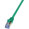 LOGILINK CQ3095S LOGILINK - Komutacinis kabelis Cat.6A 10G S/FTP PIMF PrimeLine žalias 10m