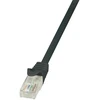 LOGILINK CP2023U LOGILINK - Patchcord Cat.6 U/UTP EconLine 0,5m Juodas