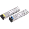 Šakotuvas Extralink SFP 1.25G | Modulis SFP WDM | 1,25Gbps, 1310/1550nm, single mode, 20km, LC, DOM, para