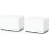 Maršrutizatorius Mercusys AX1800 Whole Home Mesh Wi-Fi 6 sistema | Halo H70X (2 vnt.) | 802.11ax | 574+1201 Mbit/s | 10/100/1000 Mbit/s | Ethernet LAN (RJ-45) jungtys 3 | Tinklelio palaikymas Taip | MU-MiMO Taip | Nėra mobiliojo plačiajuosčio ryšio | Antenos tipas Vidinis