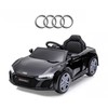 Elektrinis vaikiškas automobilis Milly Mally Audi R8 Spyder Juodas