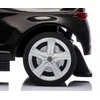 Motoroleris su kreipiančiąja juosta MERCEDES C-Class Deluxe Milly Mally Juodas