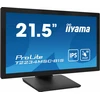 Monitorius „Iiyama PROLITE T2234MSC-B1S“ 22 colių „Full HD“ 10 taškų jutiklinis ekranas su IPS skydelio technologija, jutiklinio stiklo funkcija ir pirštų atspaudų apsaugančia danga