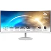 Monitorius MSI PRO MP341CQW | 3440 × 1440 | 100 Hz | 34" | Baltas