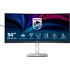 Monitorius PHILIPS 34B2U5600C/00 34 colių 3440x1440 120Hz VA lenktas/ 300  cd/m²/ HDMI 2.0 x 2, „DisplayPort“ 1.4 x 1, USB-C x 1