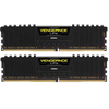 RAM CORSAIR DDR4 2400MHz 16GB 2 x 288 DIMM Nebuferinis 14-16-16-31 Vengeance LPX Juodas Šilumos skirstytuvas 1.20V