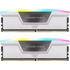 RAM CORSAIR VENGEANCE RGB 32GB 2x16GB DDR5 6000MT/s DIMM Be buferio 30-36-36-76 Std PMIC XMP 3.0 Baltas Heatspreader RGB LED 1.4V