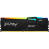 RAM „Kingston KF552C40BBAK4-128“ 128 GB 5200 MT/s DDR5 CL40 DIMM (4 vnt. rinkinys) „FURY Beast RGB XMP“ | „Kingston“