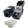 NETRACK 105-33 Netrack Keystone modulis Jack RJ45 kat. 5e UTP, be įrankių