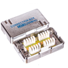 NETRACK 106-82 laido jungtis Krone IDC-Krone-IDC kat. 6 STP
