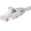 NETRACK BZPAT20U5E Netrack patch kabelis RJ45, beknis, Cat 5e UTP, 20m pilkas