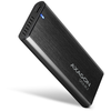 Kietasis diskas AXAGON išorinė USB-C 3.2 Gen 2 metalinė dėžutė M.2 SATA SSD diskams | EEM2-SBC
