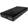 LogiLink Išorinis HDD dėklas 3,5 colio, sata, usb3.0, juodas aliuminis