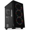 Kompiuterio Korpusas - iBox CETUS 903 Midi Tower Micro ATX/ATX, 29cm GPU, 16cm CPU Aušintuvas, Juodas