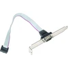 GEMBIRD prievadas COM RS232 9PIN DB9M PIN 1:1 ant lizdo dangtelio