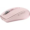 Belaidė pelė Logitech MX Anywhere 3S, rožinės spalvos