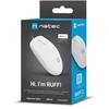 NATEC Optinė pelė Ruff 2 1000DPI baltas