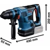 Akumuliatorinis perforatorius Bosch GBH 18V-34 CF BITURBO Professional; 18 V; 5,8 J; SDS-Plus (be akumuliatoriaus ir pakrovėjo)