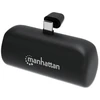 Manhattan MANHATTAN PD išorinė baterija 5000mAh, C tipo, 20W, juoda