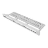 LANBERG PPKS-1124-S Lanberg Keystone Patch Panel 19 su organizatoriumi, 24 prievadas 1U, pilkas
