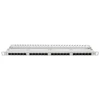 LANBERG PPU6-0024-S Lanberg Patch Panel 24 prievadas 0,5U, kat. 6, pilkas