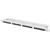 LANBERG PPU6-0024-S Lanberg Patch Panel 24 prievadas 0,5U, kat. 6, pilkas