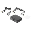 Assmann Electronic Assmann elektroninis DIGITUS KVM jungiklis 2x1 HDMI 2 prievadų vieno Ekrano 4K/30Hz FreeSync