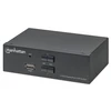 Intracom MANHATTAN KVM jungiklis DisplayPort/USB 2x1 4K 60Hz
