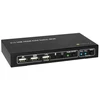 TECHLY 028696 Techly 2 prievadų HDMI/USB KVM jungiklis 2x1 su garsu