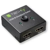 TECHLY 108606 Techly dvikryptis 2 prievadų HDMI 2.0 jungiklis 2x1 arba 1x2 4K 60Hz