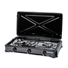 Kaitlentė Ravanson K-03TB Juodas, Baltas Countertop 60 cm Dujos 3 zona(s)