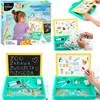 Derform Przenośny komplektas tablic 5w1 ZOO su lagaminu KIDEA