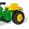 Rolly Toys „Rolly Toy Rollykid“ traktorius pedalams John Deere su 2–5 metų priekaba