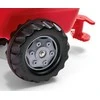 Rolly Toys „Roll Toys RollTrailer“ tanklaivio priekaba prie traktoriaus ugniagesių brigados 5L