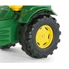 Milly Mally Pedalinis traktoriaus krautuvas Rolly Toys John Deere Farmtrac žalias