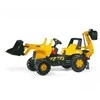 Rolly Toys 812004 Rolly Junior JCB traktorius su kaušu ir priekaba