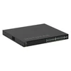 Šakotuvas NETGEAR GSM4328-100AJS Valdomas L3 Gigabit Ethernet (10/100/1000) Maitinimas per Ethernet (PoE) 1U Juodas